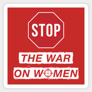 Stop the War on Women Sticker